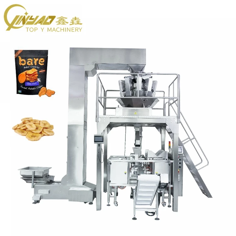 Multi-function spicy snacks nitrogen filling and snack chips other packaging machines