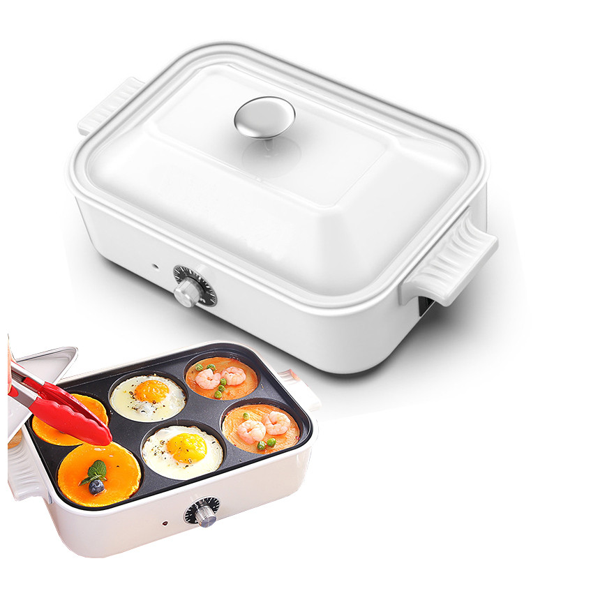 Buy Multi Functional Electric Grill With Hot Pot Smokeless Grill ...
