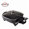 Multi-functional Square Electric Pizza Pan 30 cm Electric omelet pan Electric pizza pan 1500w