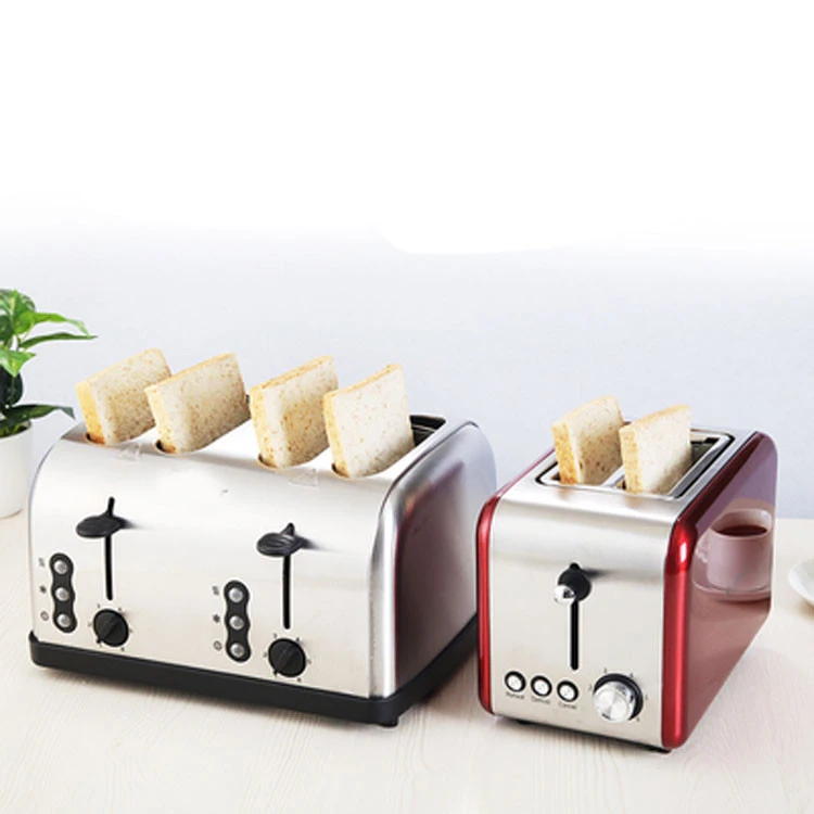 Multifunctional commerical/home /restaurant mini portable bread bun toaster 2/4 slice for sale