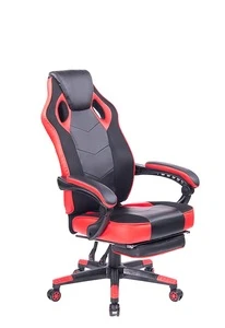 Multifunctional ergonomic custom gaming chair red pu leather chair e-sport chair