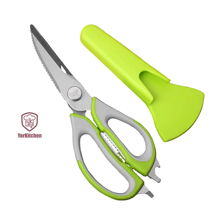 Multifunctional Kitchen Scissors Heavy Duty Stainless Steel Comes Apart Easily
