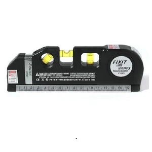Multifunctional precise measure tape laser level ruler line gauge tapeline equipment