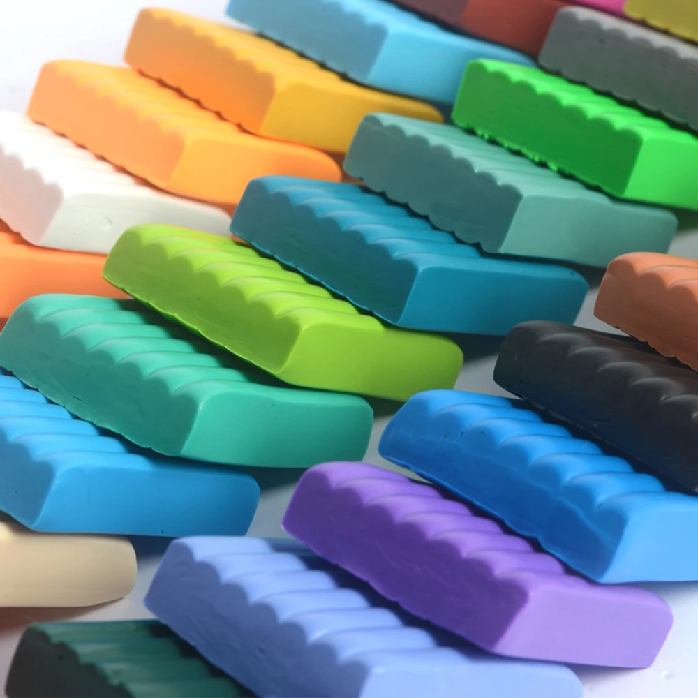 Multiple Color Toy Plasticine Kit for Children DIY Moulding Craft Set 36 color Polymer Clay kit