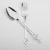 Import Musical Note shape cutlery set silver handle Stainless Steel fork spoon set from China