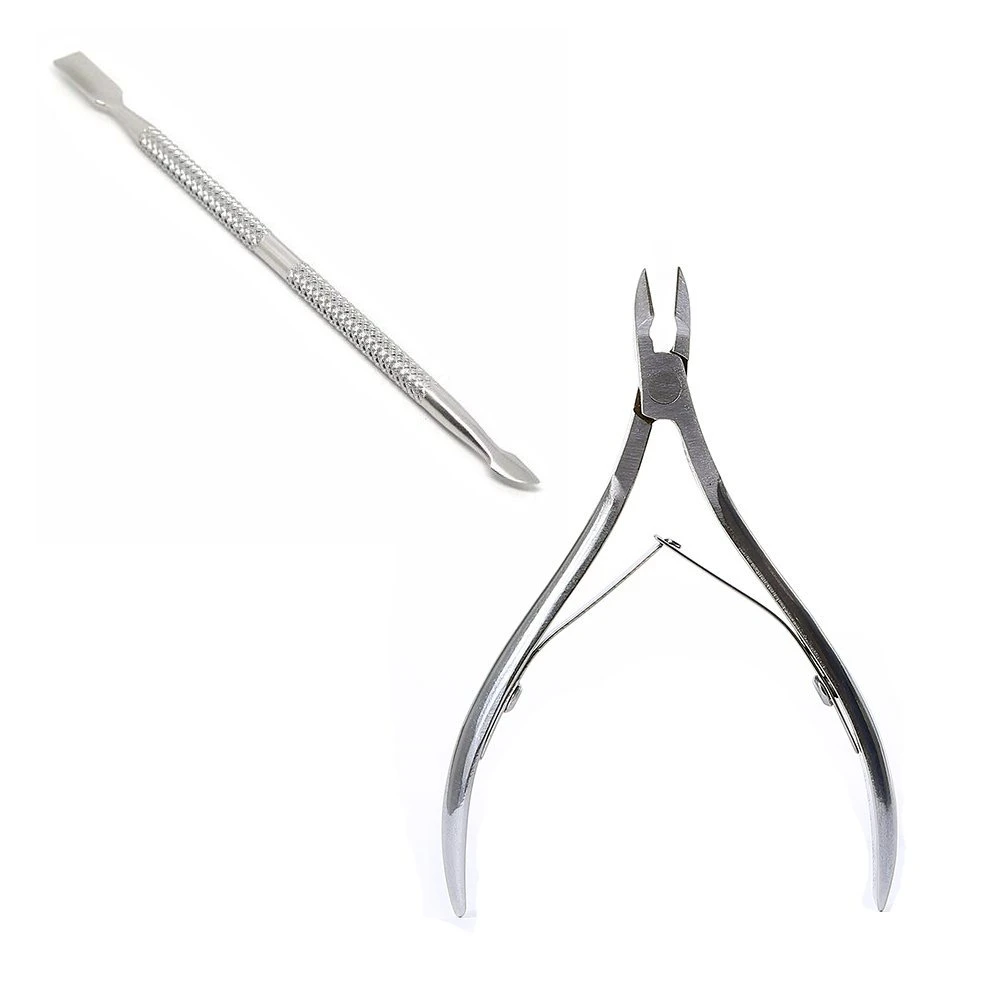 Nail Clipper Finger Toenail Trimmer Dead Skin Scissors Cuticle Remover Cutter Plier Manicure Tool Cuticle Pusher