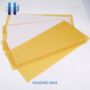 natural 100% pure beeswax foundation /bee wax sheet for Apiculture