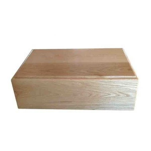 Natural Dog Casket Pine Wood Cat Wooden Pet Coffin  Urn  Box