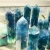 Import natural fluorite crystal point blue fluorite quartz crystal point wand from China