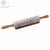 Import Natural white marble stone rolling pin for kitchen from China