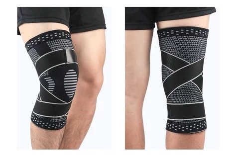 Neoprene Knee Sleeves 7mm Thermal Power Knee Support Knee Brace Motocross
