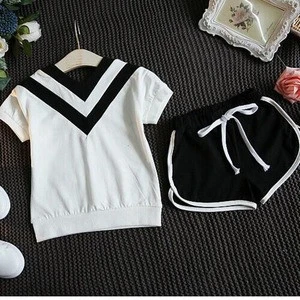 New Clothing Manufactures Children Girls Clothes Kids sports Set