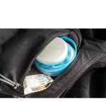 New creative twist folding outdoor cycling retractable sports water cup portable water bottle available in blue and brown