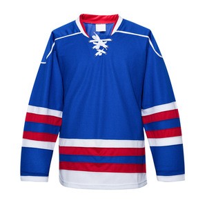 New Design 100% Polyester Sublimated Ice Hockey Jersey Custom Team Sport Wear Cheap ice Hockey Jersey