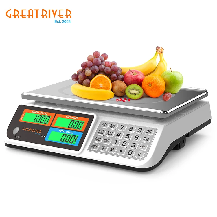 New Design 40Kg With LED/LCD Display Digital Electronic Weighing  Price-computing Scales