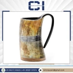 New Design Horn Viking Mug Drinking Mug for Home Hotel And Restaurant Use Sustainable Horn Mug at Wholesale Price
