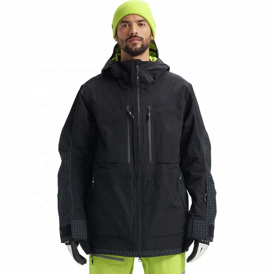 New Design Men Ski Jacket 20000mm Waterproof Ski and Snow Jacket