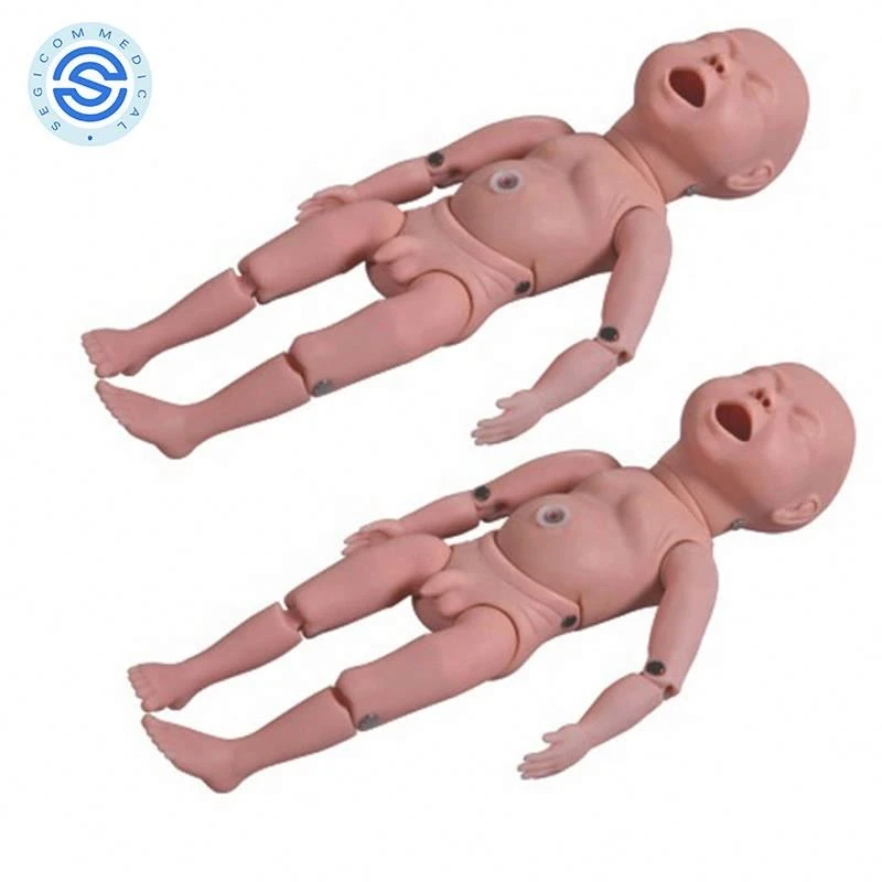 New design realistic medical manikins vivid human model well newborn baby model for education training