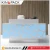 Import New design wooden reception counter design and modern reception desk from China