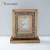 Import New Design WXMC-077 Crystal Brown Luxury Mirror Rectangle Table Clock from China