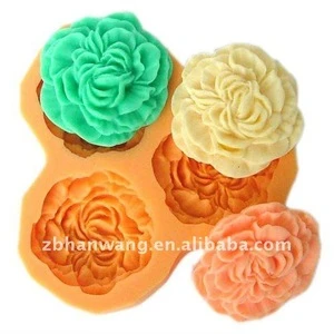 new designed silicone art clay craft moulds F0052