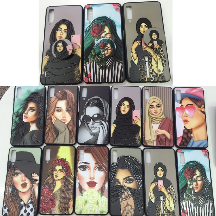 new hot phone  accessories bulk wholesale 3D  girls designs phone cases with holder