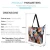Import New Product on Sale Reusable Cotton Material Handbag  Shopping Bag with Ballet Painting for Girls Women from China