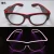 Import New products USB EL led glasses for concert from China
