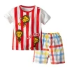 New style baby boy summer boutique animal 100% cotton clothes/clothing sets/outfits