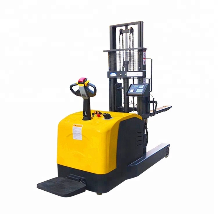 New Ton CC Factory direct selling station driving forward lifting hydraulic legless forklift full electric stacker