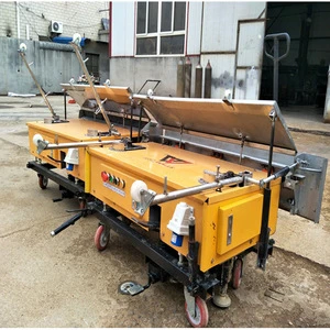 New wall automatic plastering machine/render machine/plaster smoothing machine