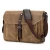 Import Newest Designer Vintage Men Waxed Canvas Leather Messenger Bag, Shoulder Bags With Laptop Compartment from China