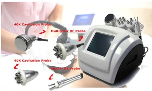 Newest Vacuum cavitation / ultrasound RF lipo laser professional slimming machine with CE