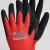 Import NLSSAFETY work gloves /  13G black latex foam coated nylon gloves / latex rubber labour hand gloves from China
