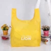 Nylon foldable shopping bag,reusable folding polyester shopping bag