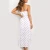 Import ODM &amp; OEM Trendy New Arrivals Dots Printed Chiffon Spaghetti Strap V neck Ladies Spring Summer Sexy Dresses from China