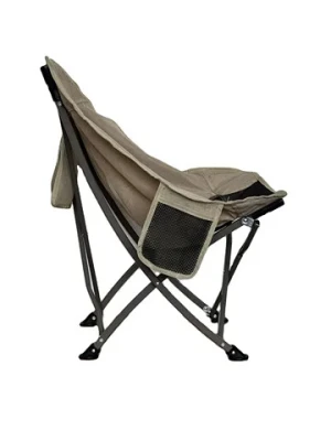 OEM Brand Moon Chair Lightweight Foldable Outdoor Portable Metal Chair Fishing Beach Camping Drawing Picnic Park Application