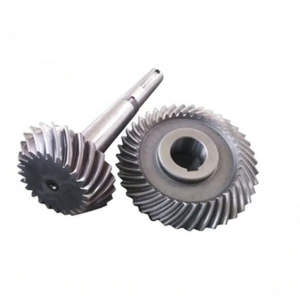 OEM CNC Milling Forged Hardened Spur Gear Ring and Pinion Bevel Gear for Concrete Mixer