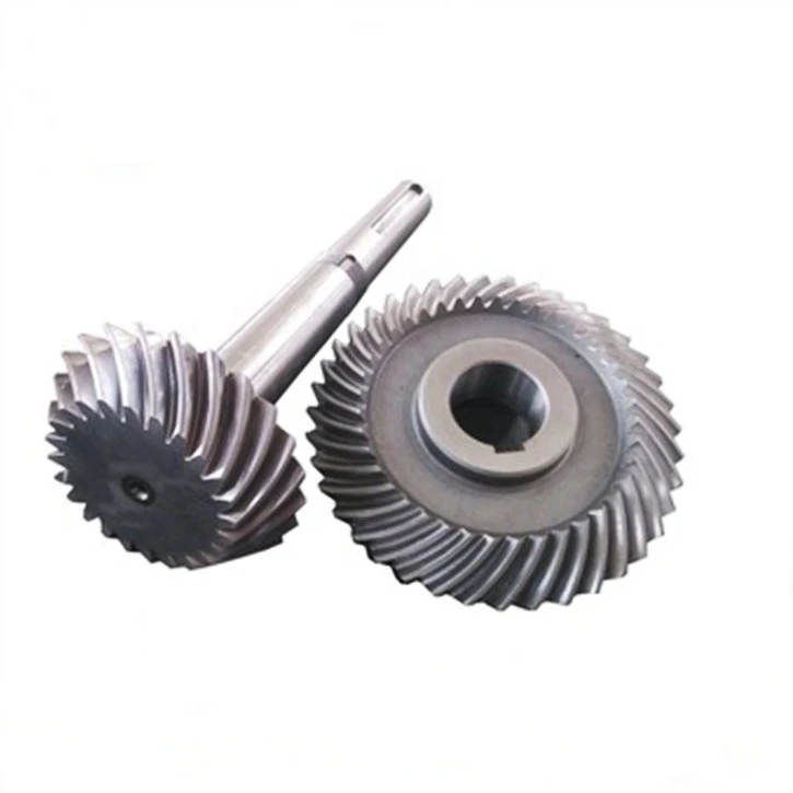 OEM CNC Milling Forged Hardened Spur Gear Ring and Pinion Bevel Gear for Concrete Mixer