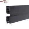 OEM design customizable size plastic extrusion profile extrusion ABS profile PVC trunking