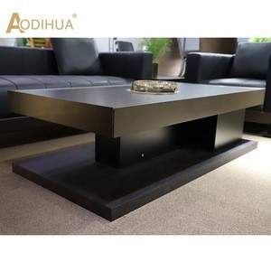 Office Furniture Modern Wooden Coffee Table / Tea Table Design