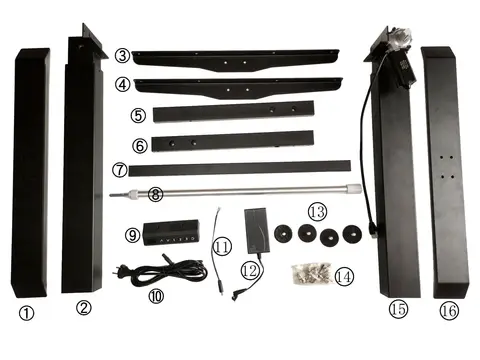 Buy Office Lifting Desk, Hand Cranked, Two Legged, Office Lifting Desk ...