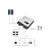 Import On off grid tie 5kw hibrid solar inverter with Dual MPP tracker with CT sensor from China