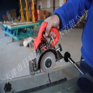 One Hand Operation Manual Low E  film removing  for  hollow glass processing  Low-E film Removing Machine