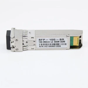 Optical Fiber Transceiver 10g sfp+ 850nm 300m Huawei Cisco Compatible sfp 10g sr