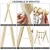 Import Organic Natural Pine Safety Mat Hanging Toys Accessories Educational Activity Eco-Friendly Wooden Baby Play Gym from China