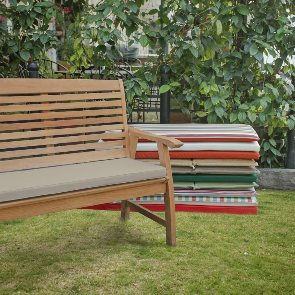 Outdoor and indoor bench cushion chair cushions