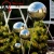 Import Outdoor decorative garden park with stainless steel hollow ball beautiful ornaments with screw/nut ball304/316 from China