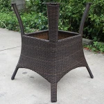 Outdoor Rattan Furniture Leg Table Leg