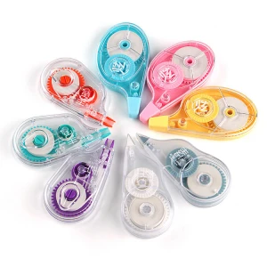 oval correct cute whiteout color correction tape ecofriendly school